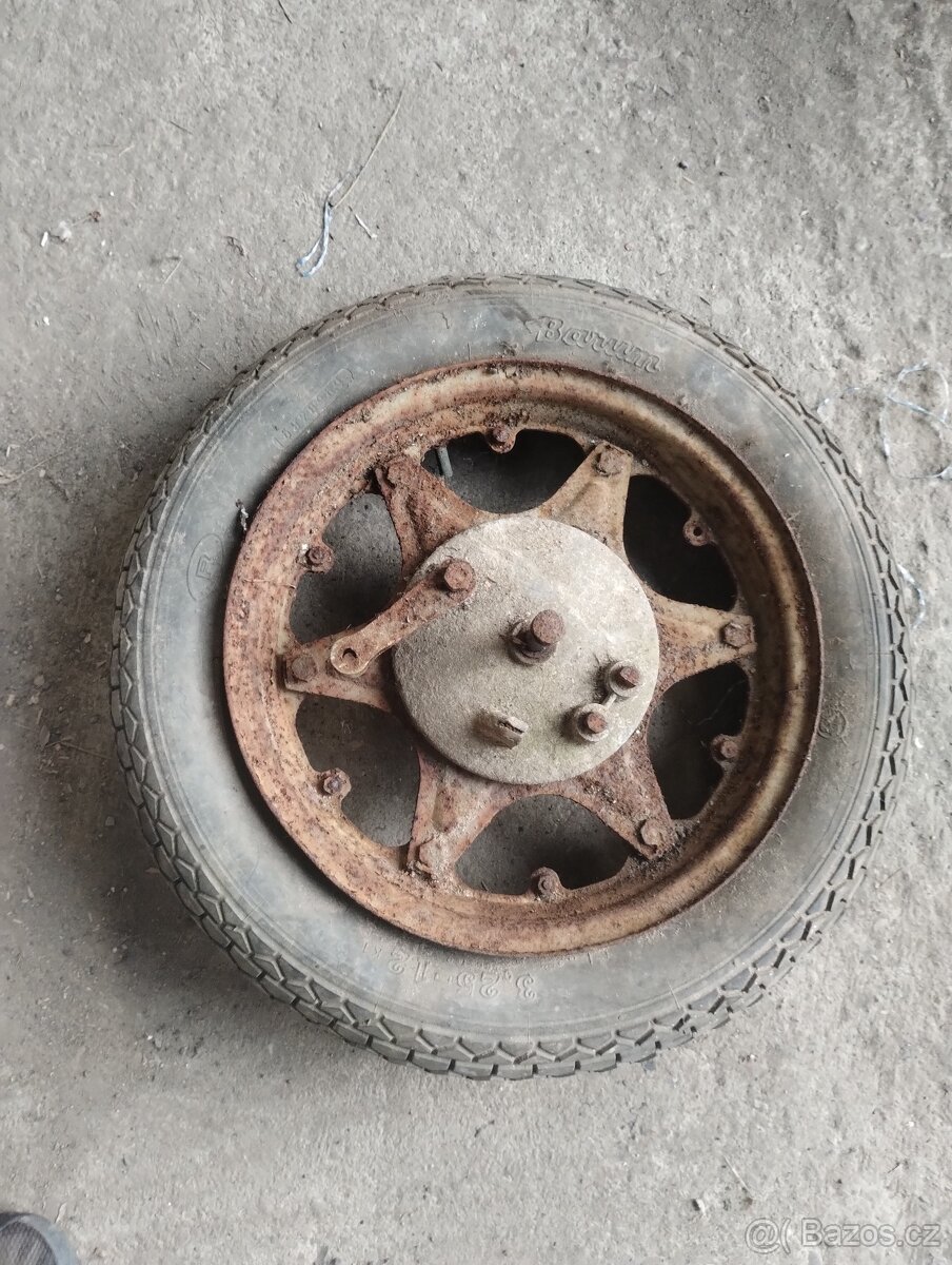 ČZ 175/501, 502 skútr kolo