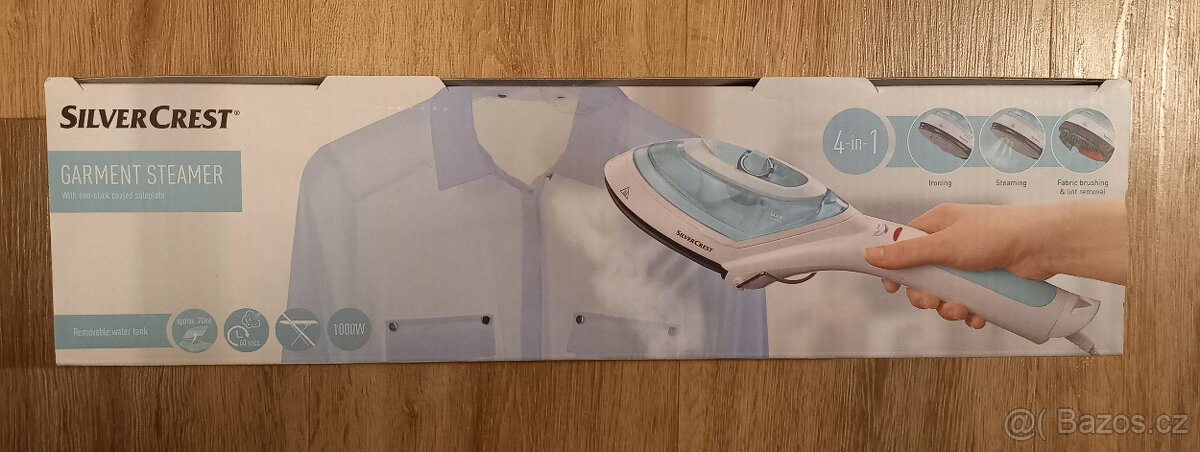 SILVERCREST Napařovací kartáč SDRB 1000 B1 nový