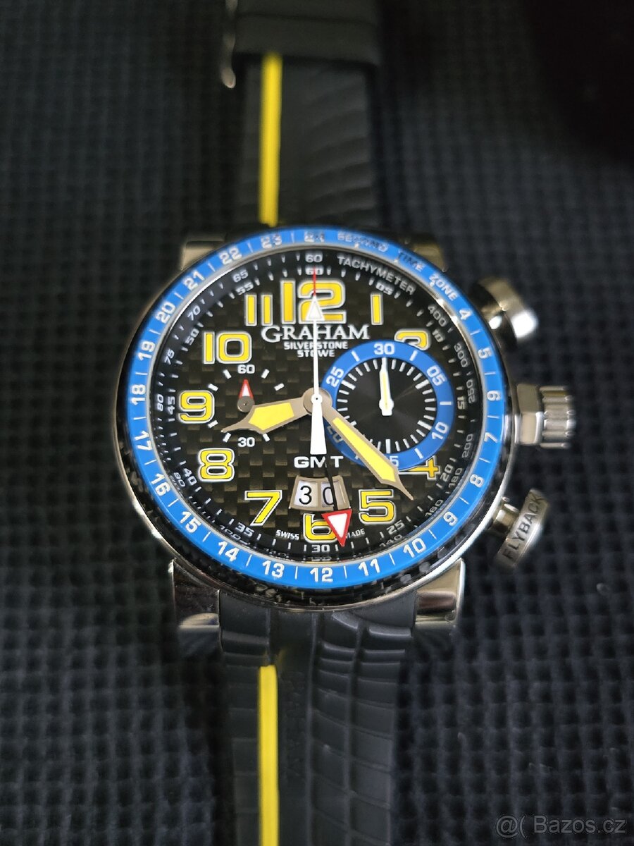 Hodinky Graham Silverstone Stowe Gmt