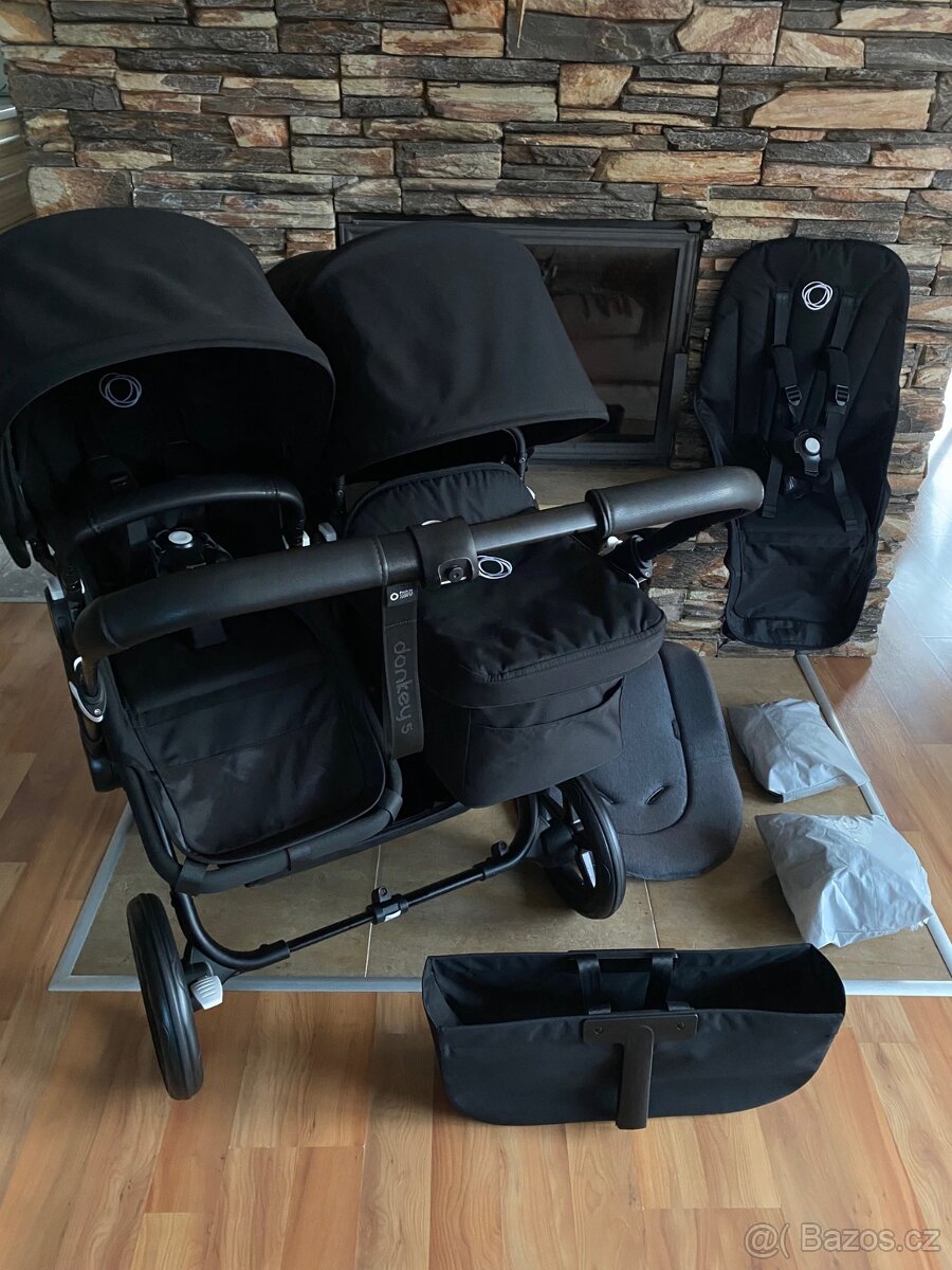 TOP STAV Bugaboo Donkey 5 all black