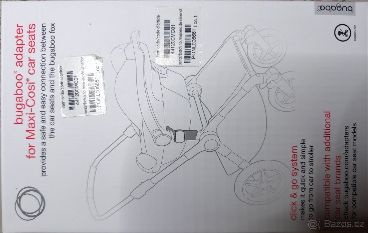 Adaptéry Boogaboo & Maxi Cosi