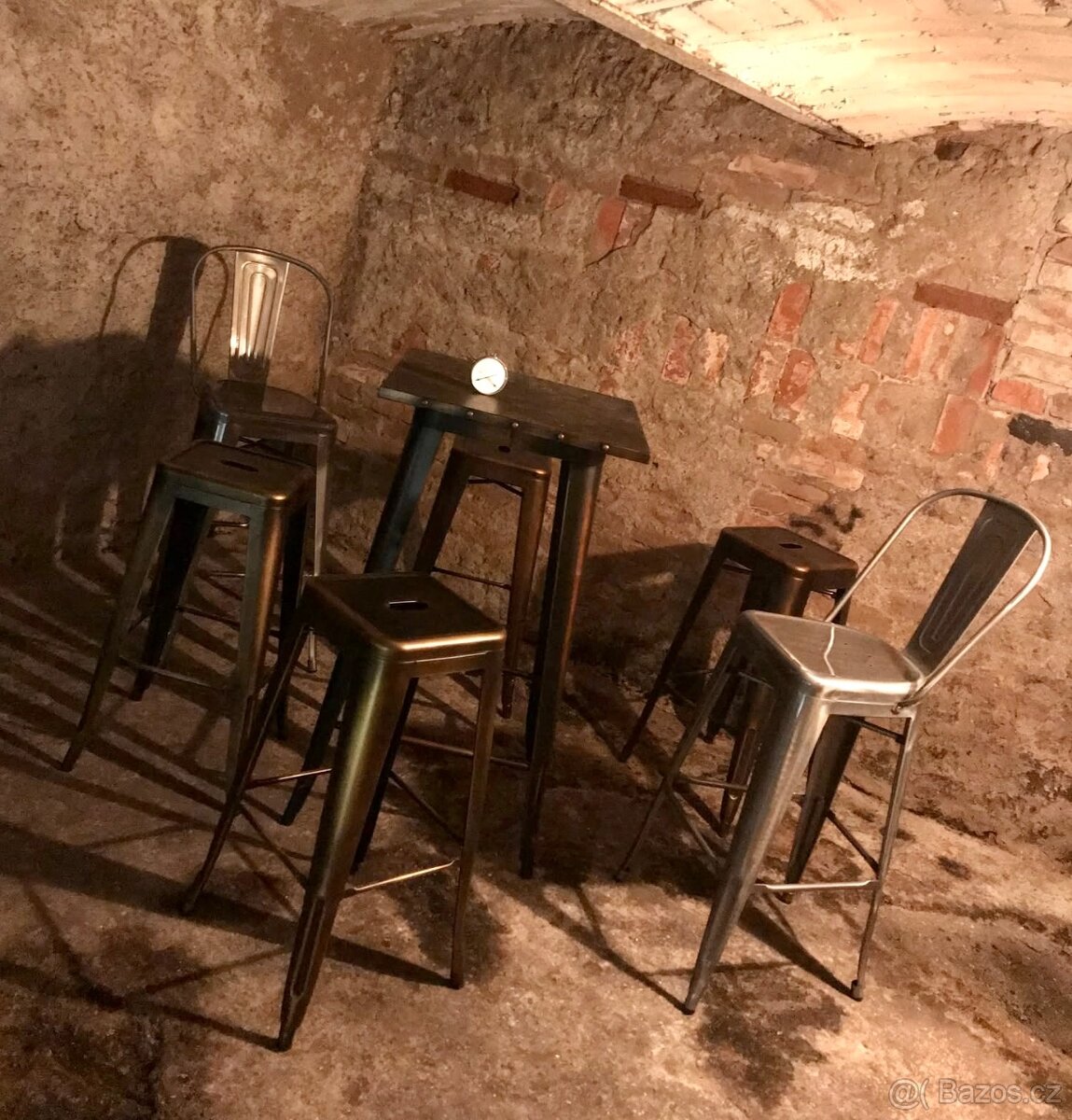 Barový set, židle, stoličky, stůl