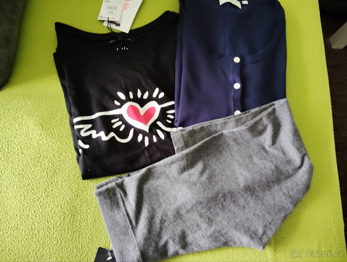 Triko,svetr a legíny vel.S