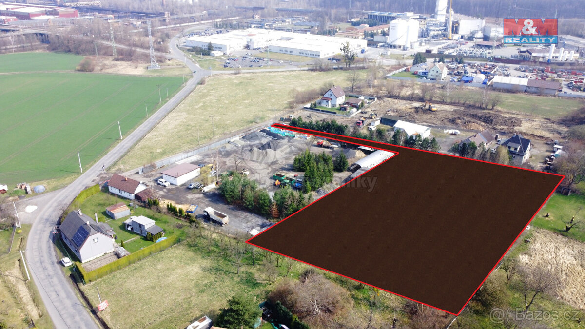 Prodej komerčního pozemku, 5500 m², Vratimov