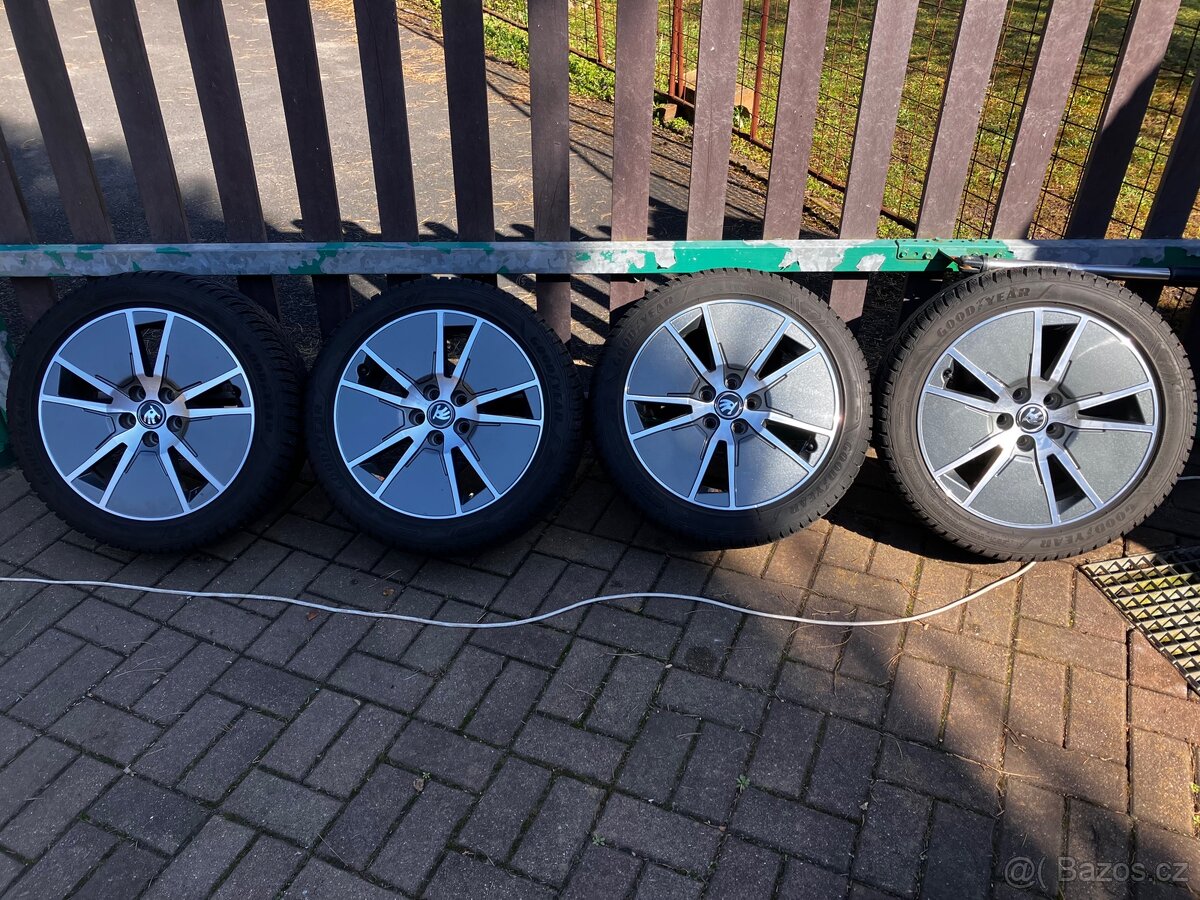 Alu kola Škoda/Audi R16 5x100