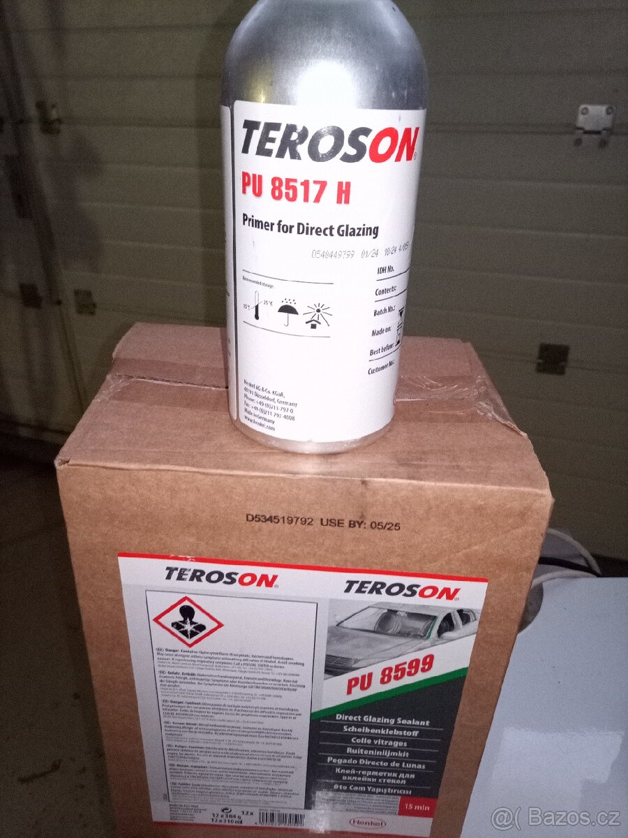 Lepidlo autosklo teroson pu 8599 12ks