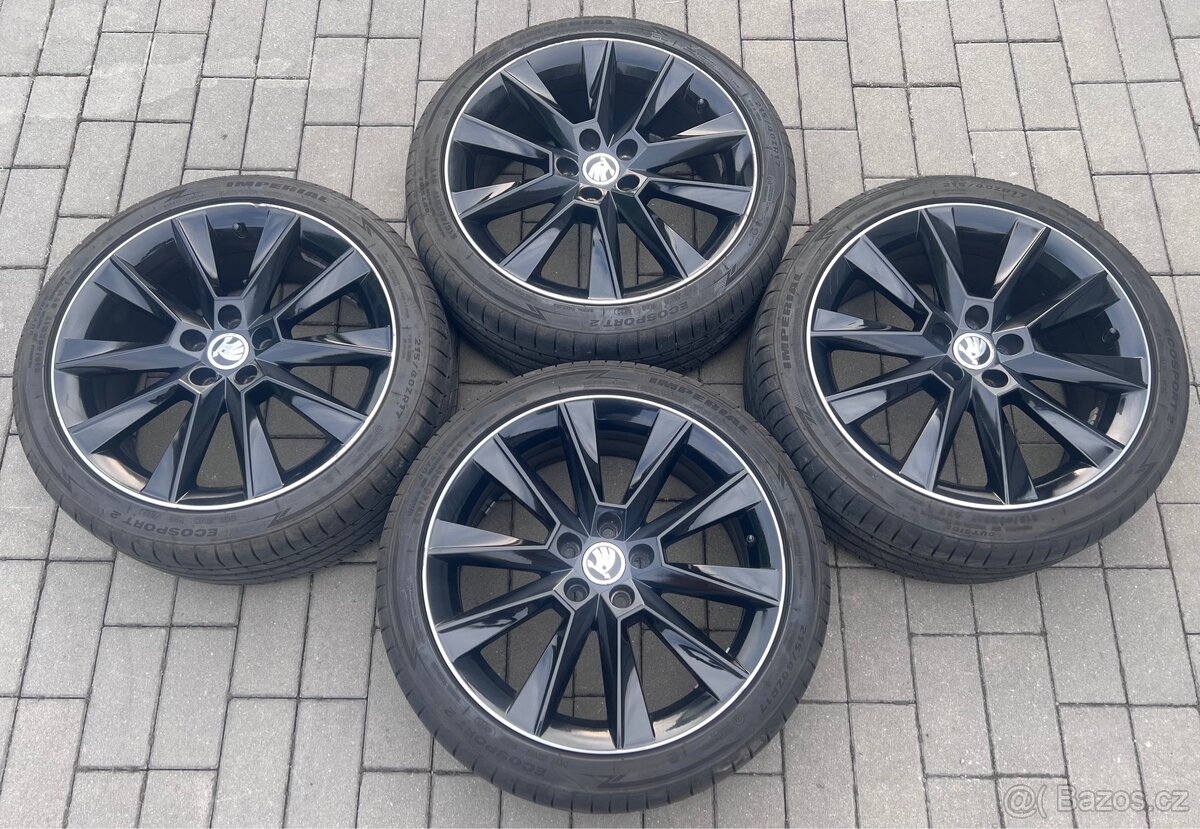 Rapid, Fabia - 17” Savio + letní 215/40 Imperial 7mm