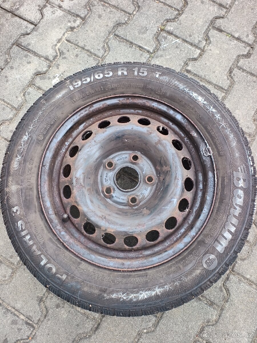 Rezerva R15 škoda, VW, Seat