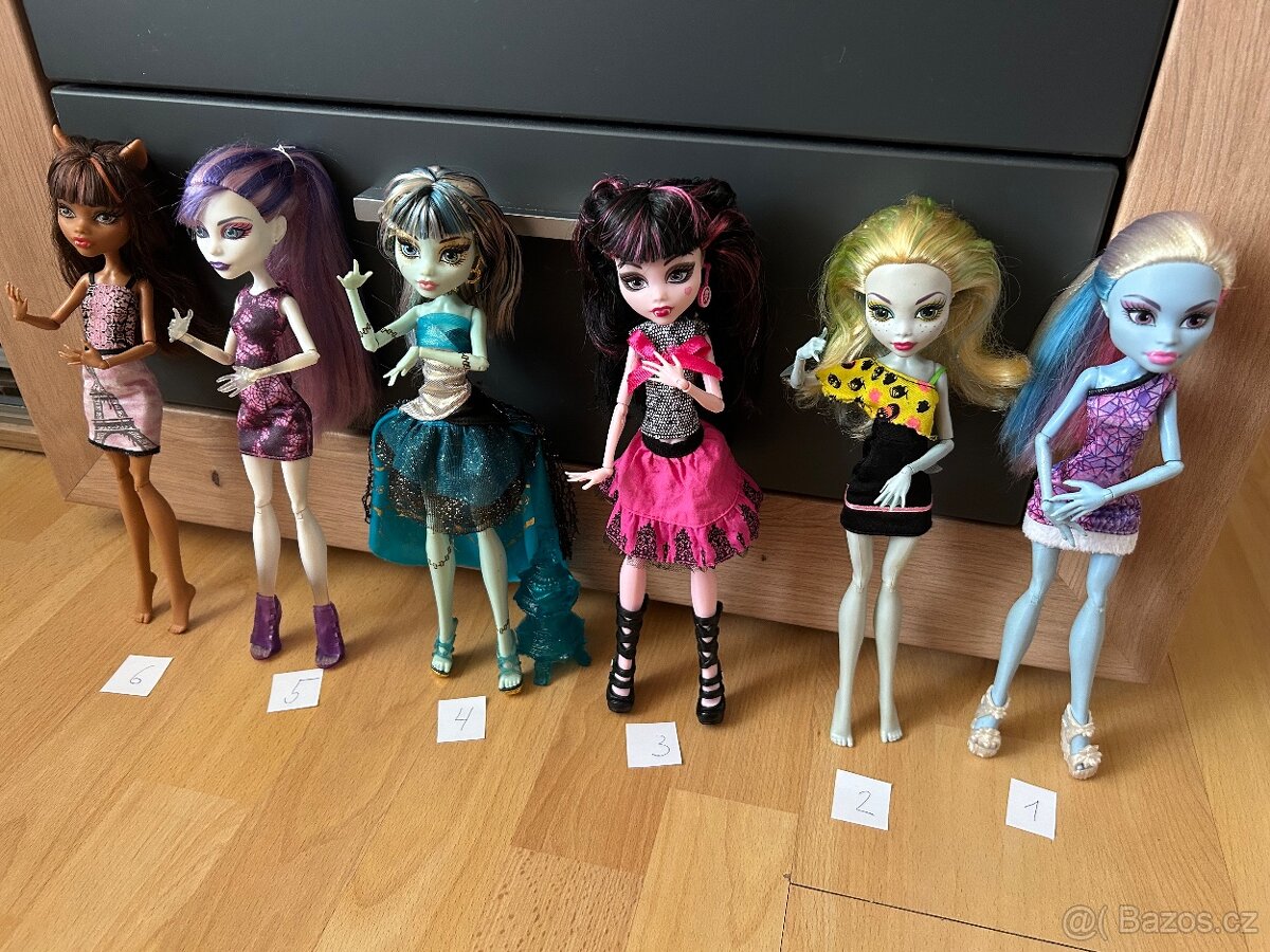 Panenky Monster high Mattel