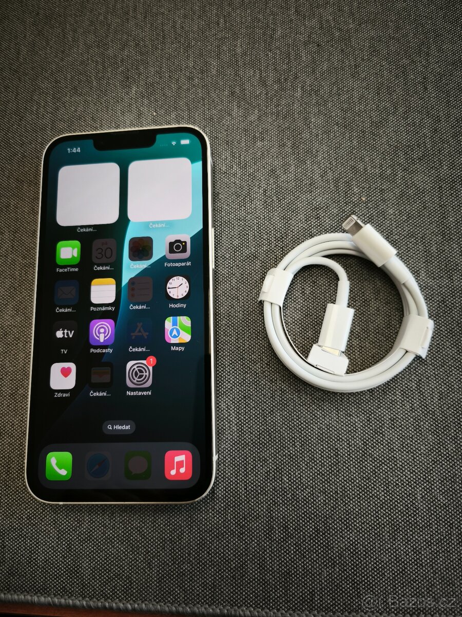 iPhone 14 / 128 GB / bílá / baterie 98%