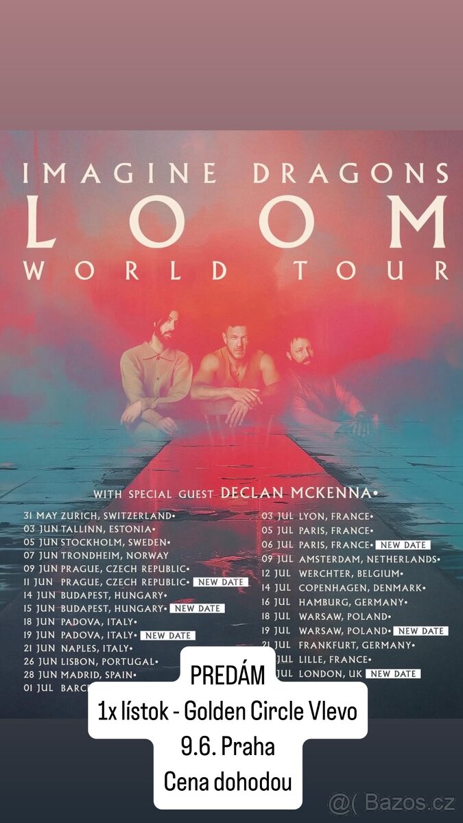 IMAGINE DRAGONS PRAHA
