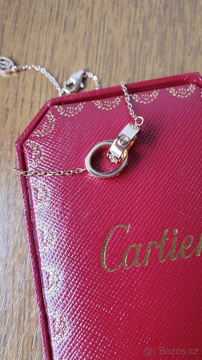 Náramek Cartier 2 propletené kroužky
