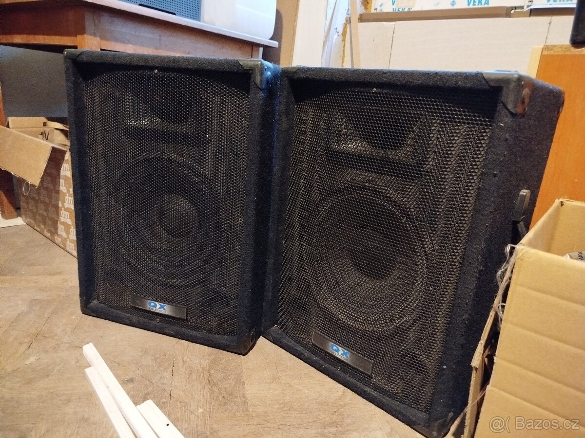Odposlechy QX Celestion + Zesilovač Dexon