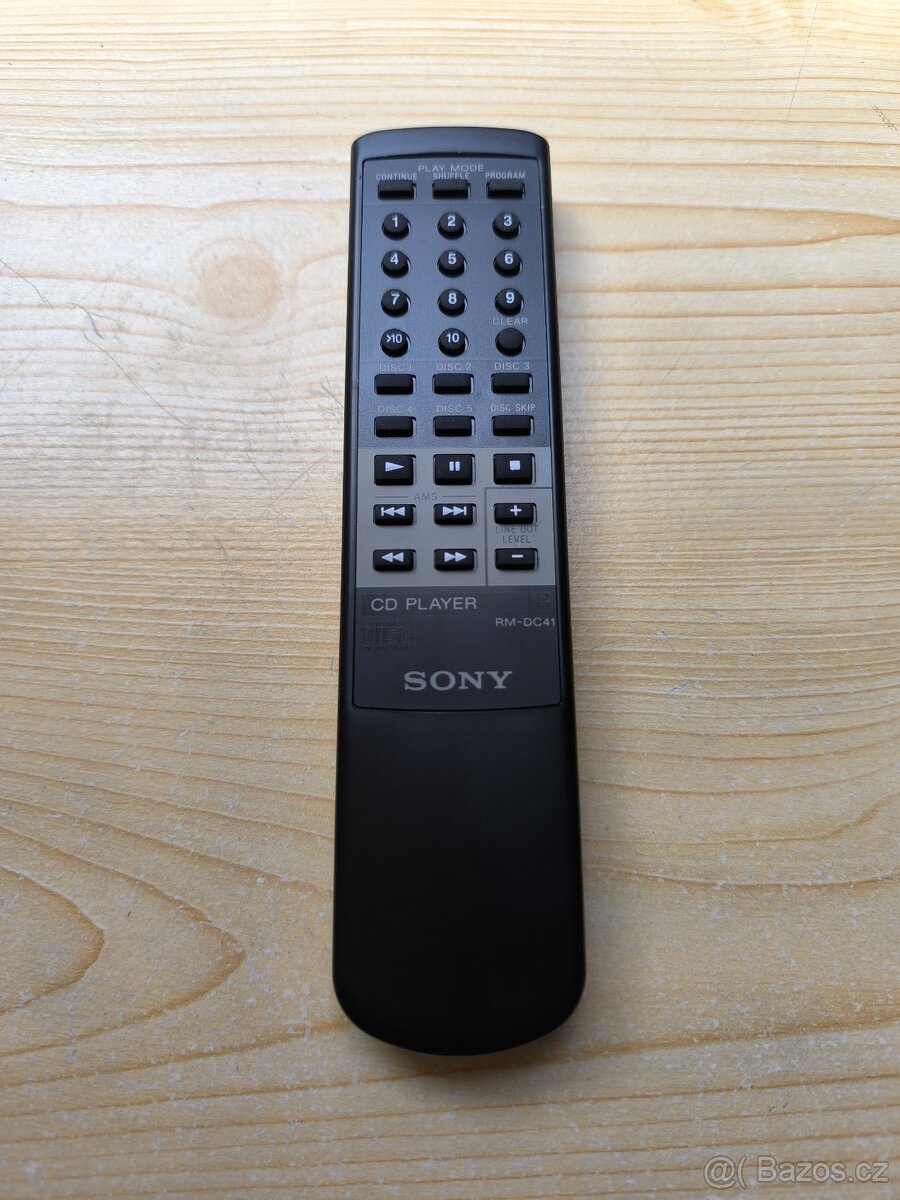 Pěkný Dálkový ovladač SONY RM-DC41 + Nové Baterie Philips.