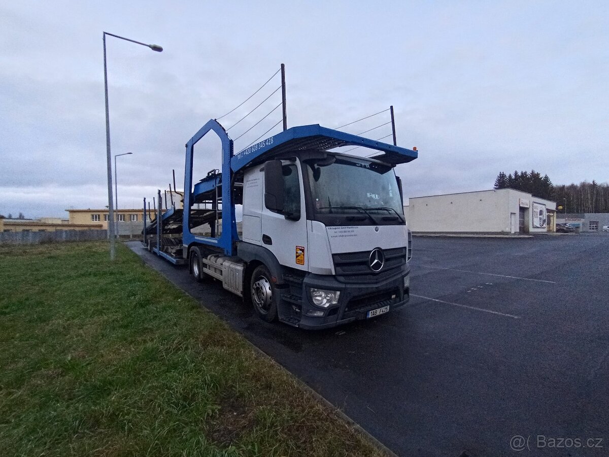 Mercedes-Benz Actross - Lohr autopřepravník