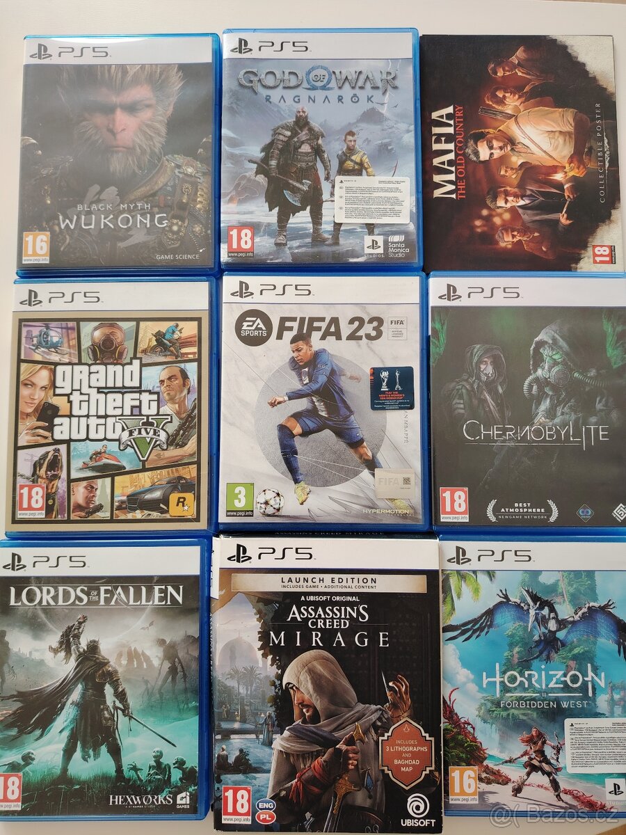 PS5 hry