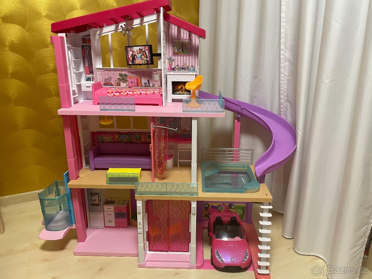 BARBIE VELKÝ DOMEK SNŮ DREAMHOUSE