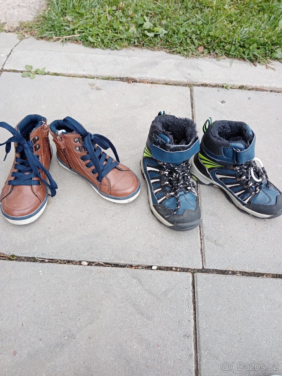 Boty zimní, chlapecké