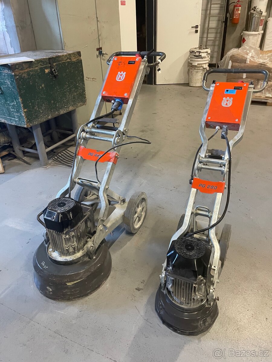 BRUSKA NA BETON HUSQVARNA PG 450 a PG 280