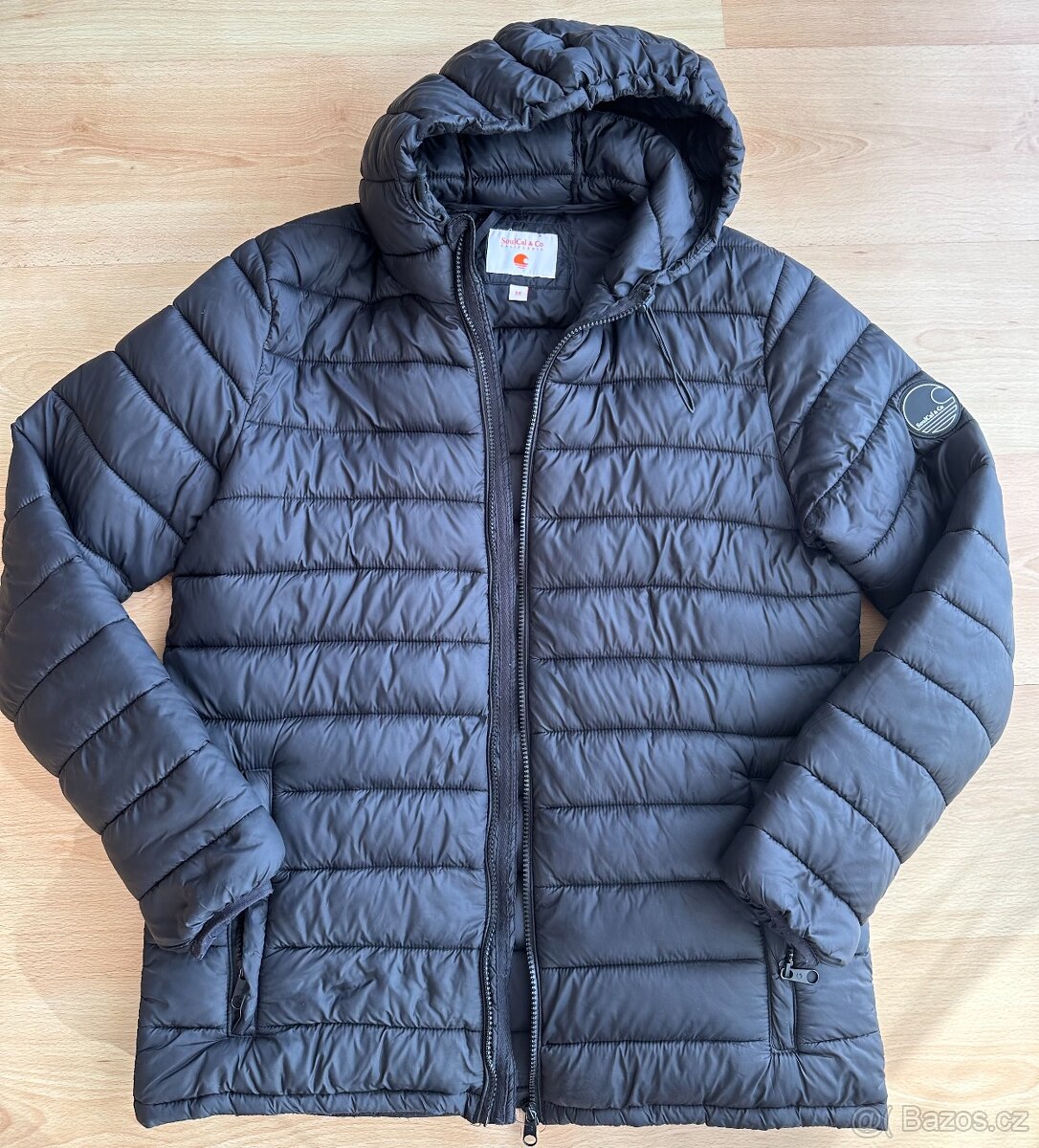 Pánská přechodová černá bunda vel. M