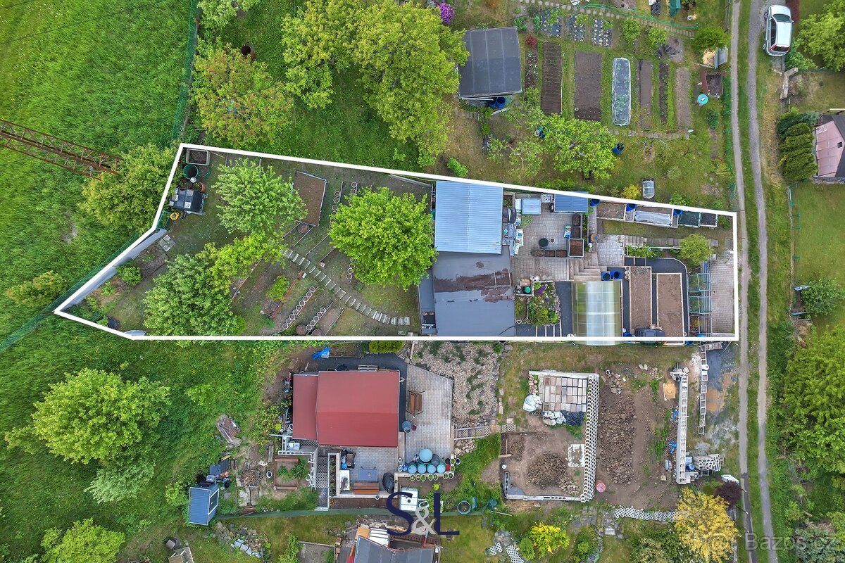 Prodej zahrady, 358 m² - Děčín III-Staré Město, ev.č. 01224