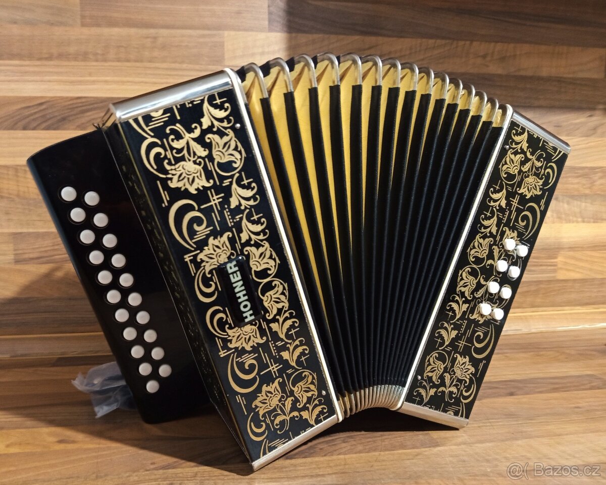 Heligonka (harmonika,akordeon) Hohner jako NOVÁ