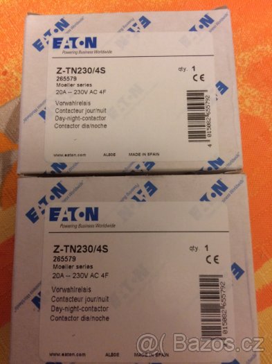 Eaton Instalační relé Z-TN230/4S 265579
