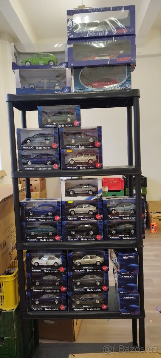 Modely Škoda 1/24 Abrex