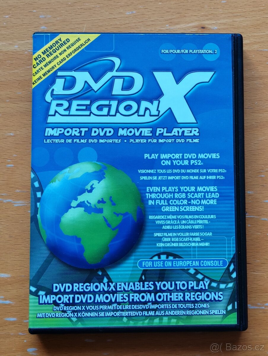 DVD Region X (PS2)