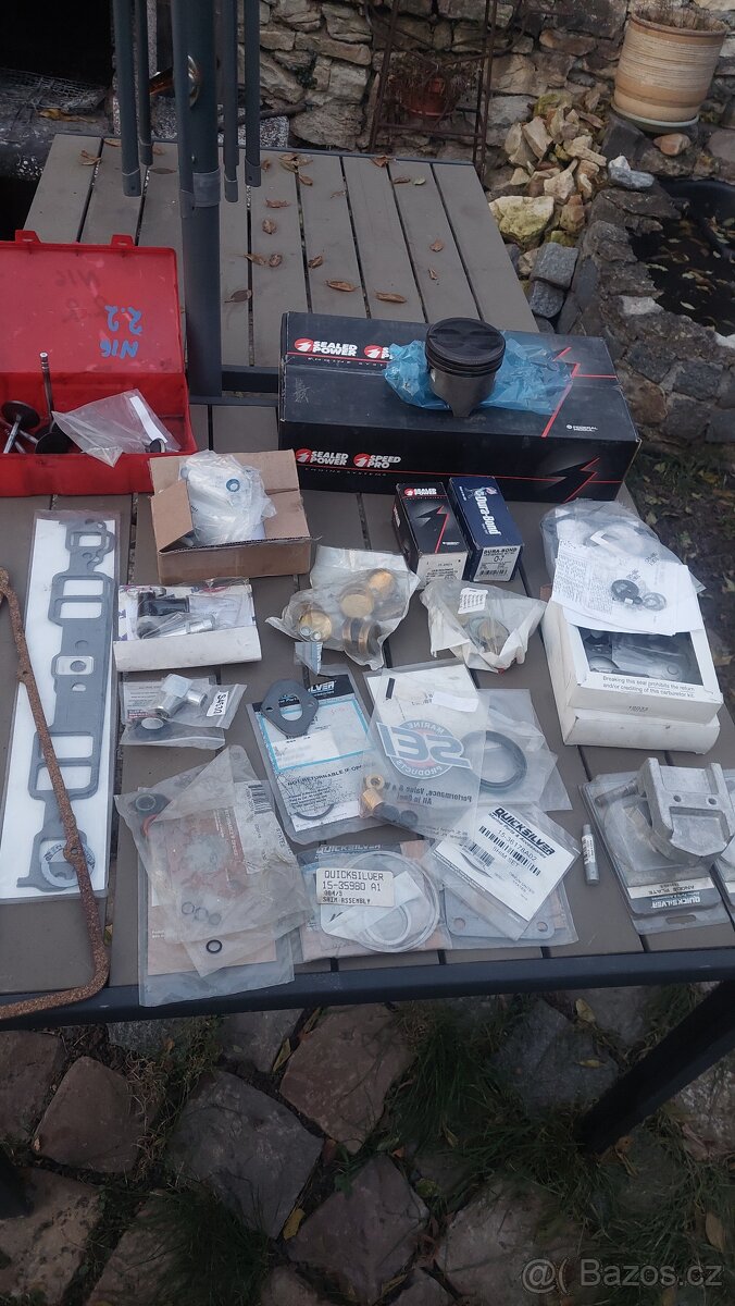 Soubor dílů Mercruiser 5,7 V8 GM350