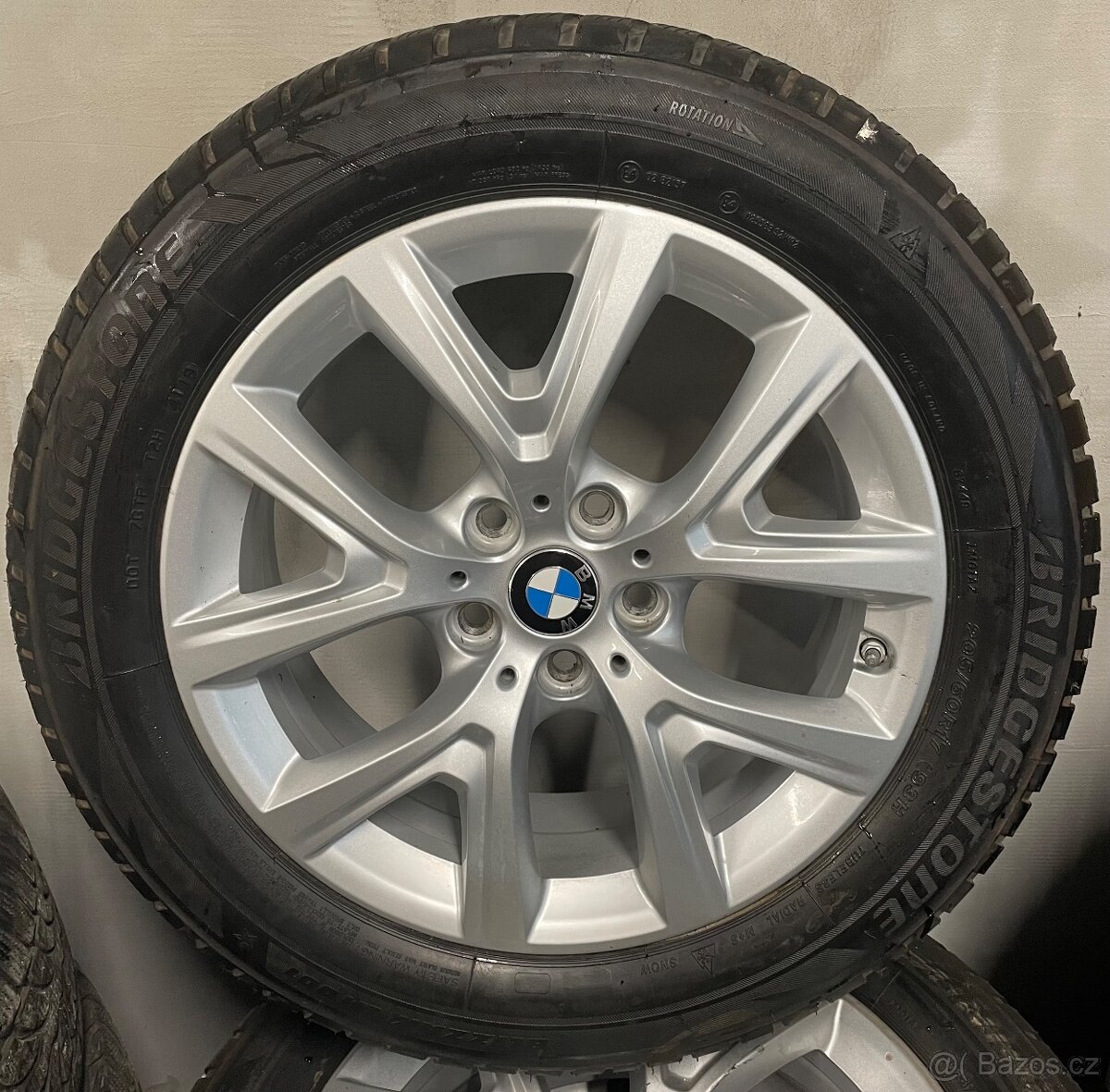 5x112 R17 6,5J ET39 BMW + 205/60 R17 zimné