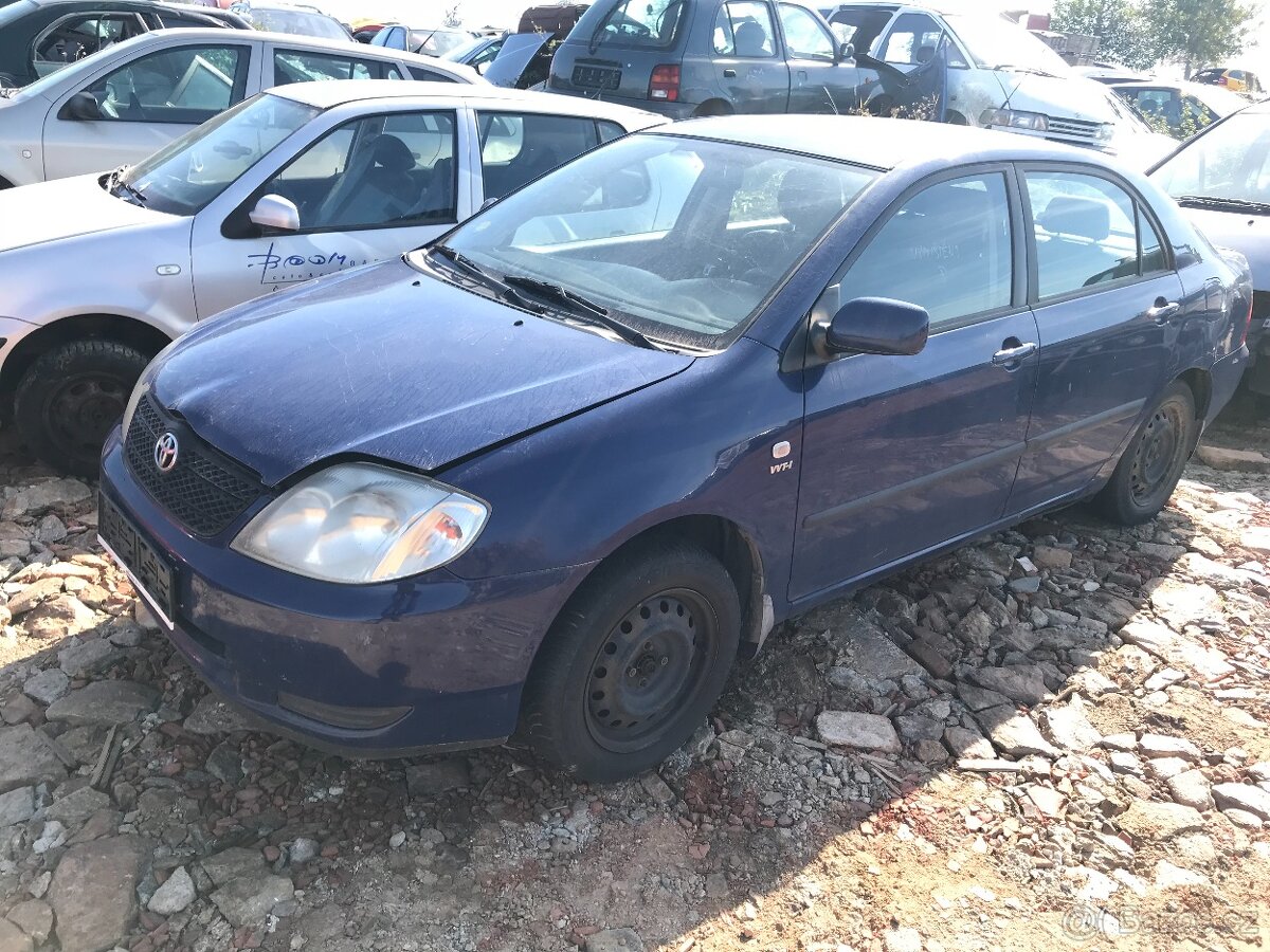 Toyota Corolla 1,4VVT-i 2000 71kW - dily z vozu