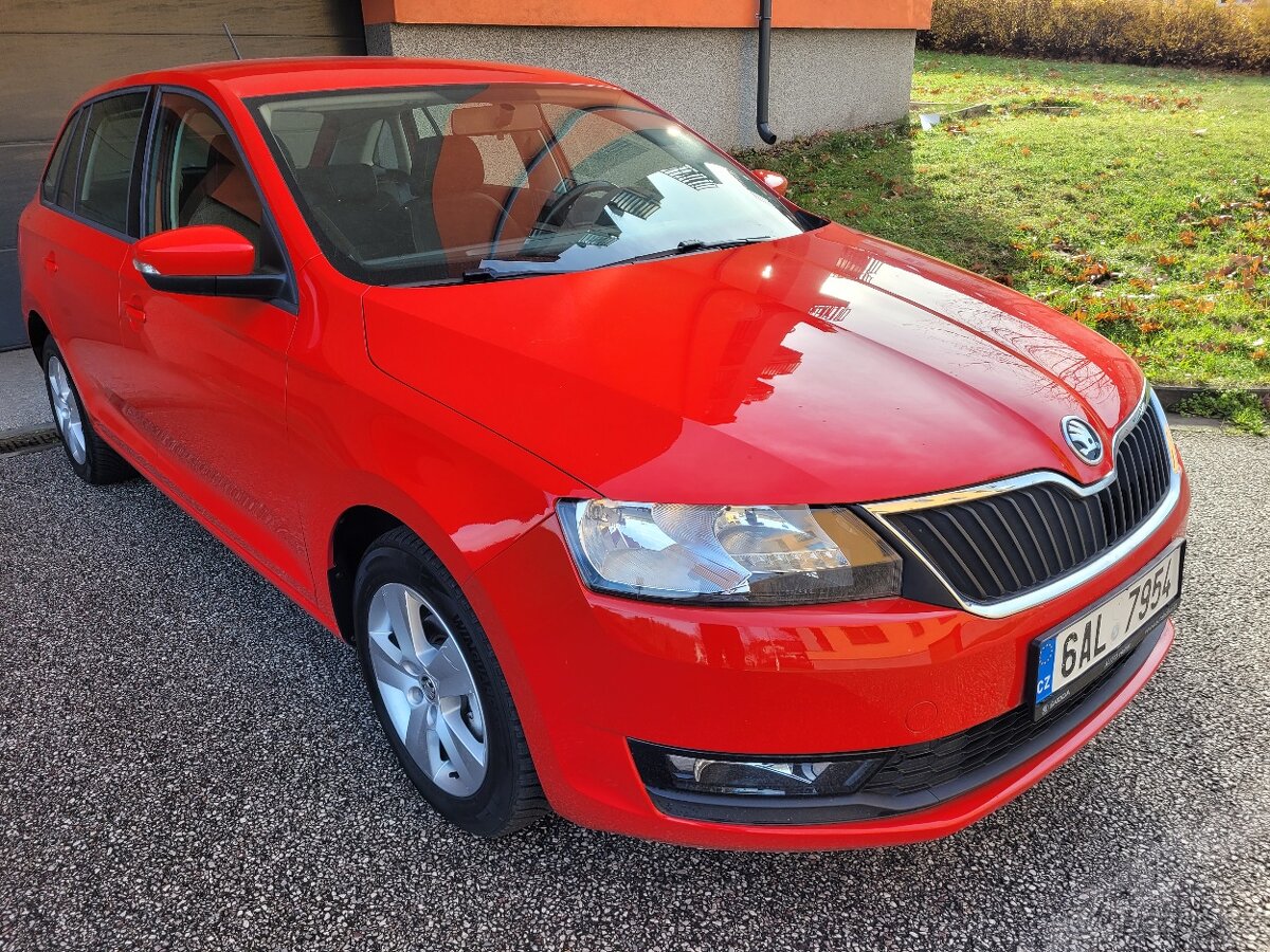 Rapid 1.0TSI 70kW (143tkm) pěkný stav