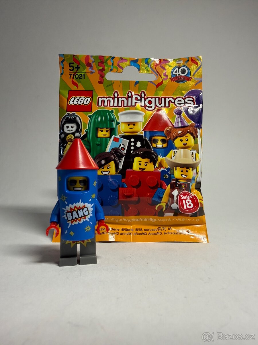 LEGO 71021 minifigurka Kostým Ohňostroj