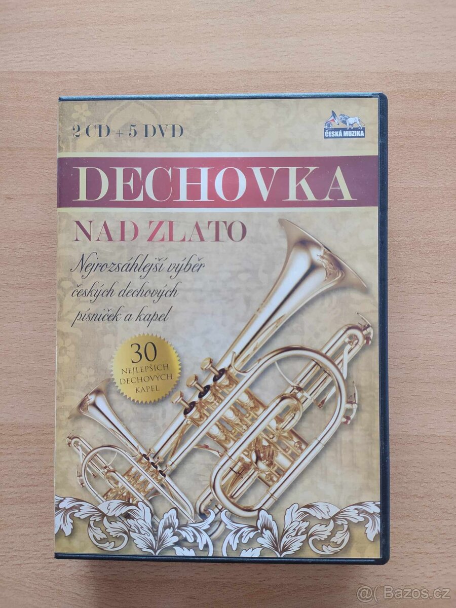 Dechovka nad zlato 2 CD a 5 DVD