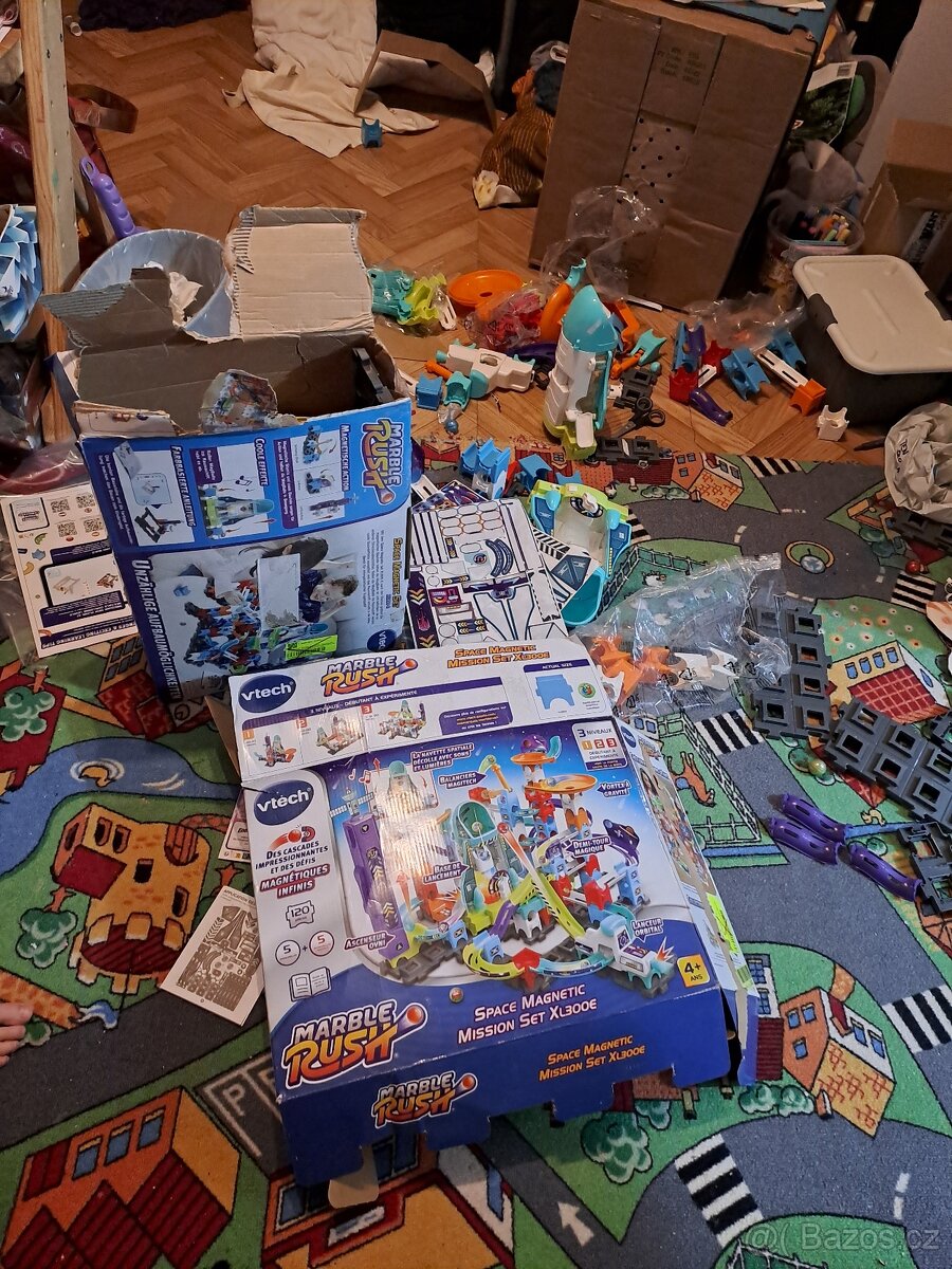 Marble Rush- kulickova drahá Space magnetic set