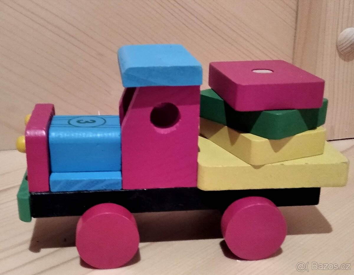 Dřevěné hračky, kreativní