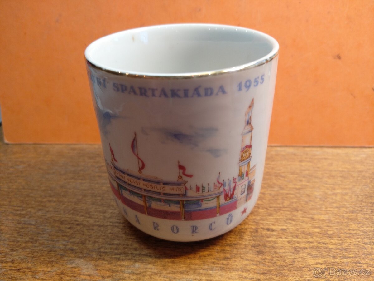 hrníček SPARTAKIÁDA 1955