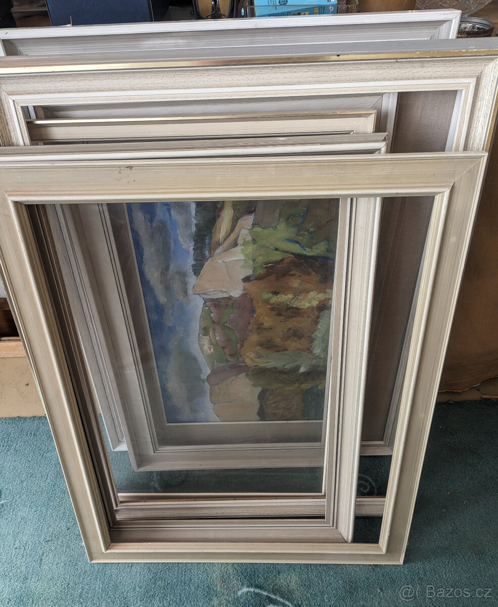 Dřevěné rámy na obrazy