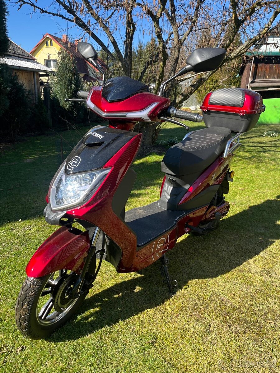 Elektroskútr RACCEWAY® E-FICHTL