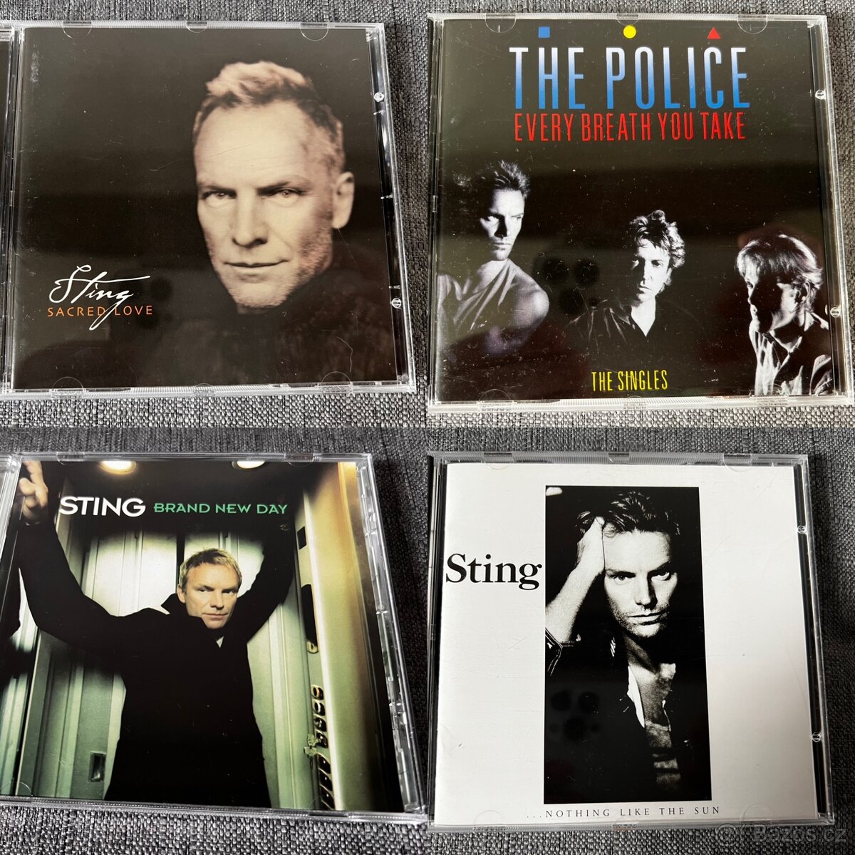 STING & THE POLICE - 4x CD set | org. USA dovoz US vydání