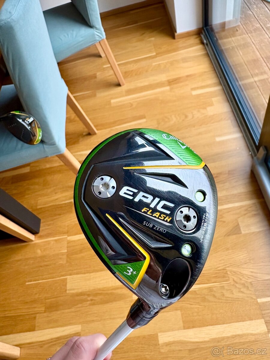 Callaway 3 wood Epic Flash 13,5st