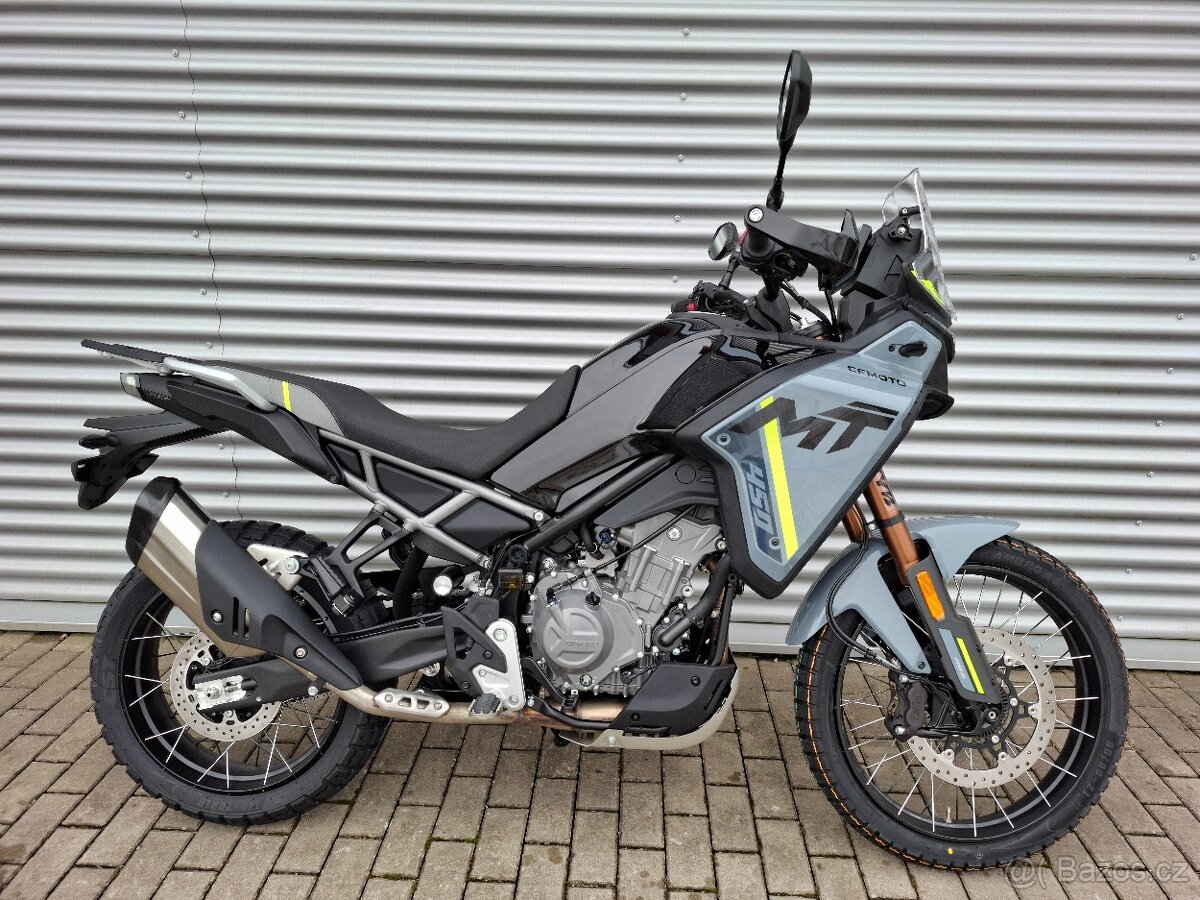 CFMOTO 450MT-R (ŠEDÁ, BUNDA + PŘILBA ZDARMA)