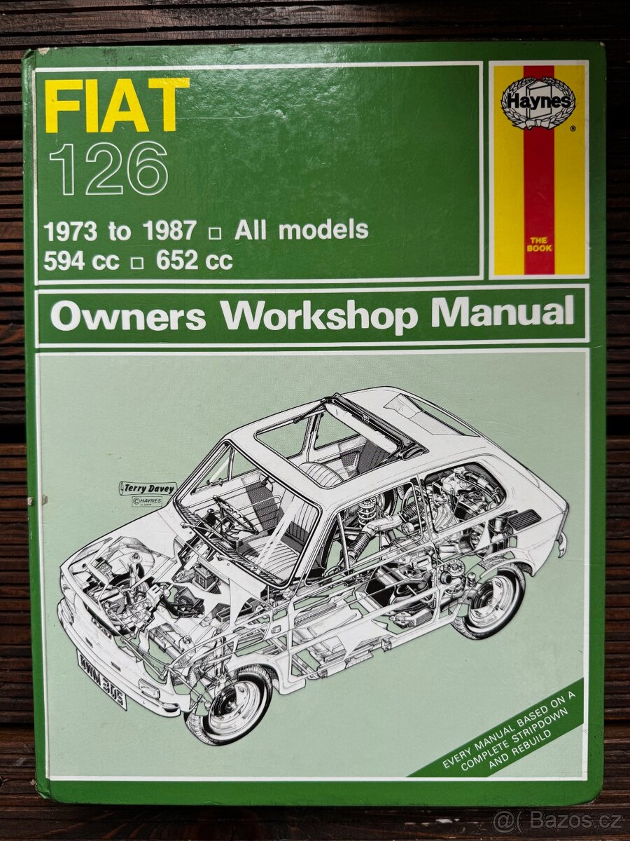 FIAT 126 originální montážní manual servisní příručka