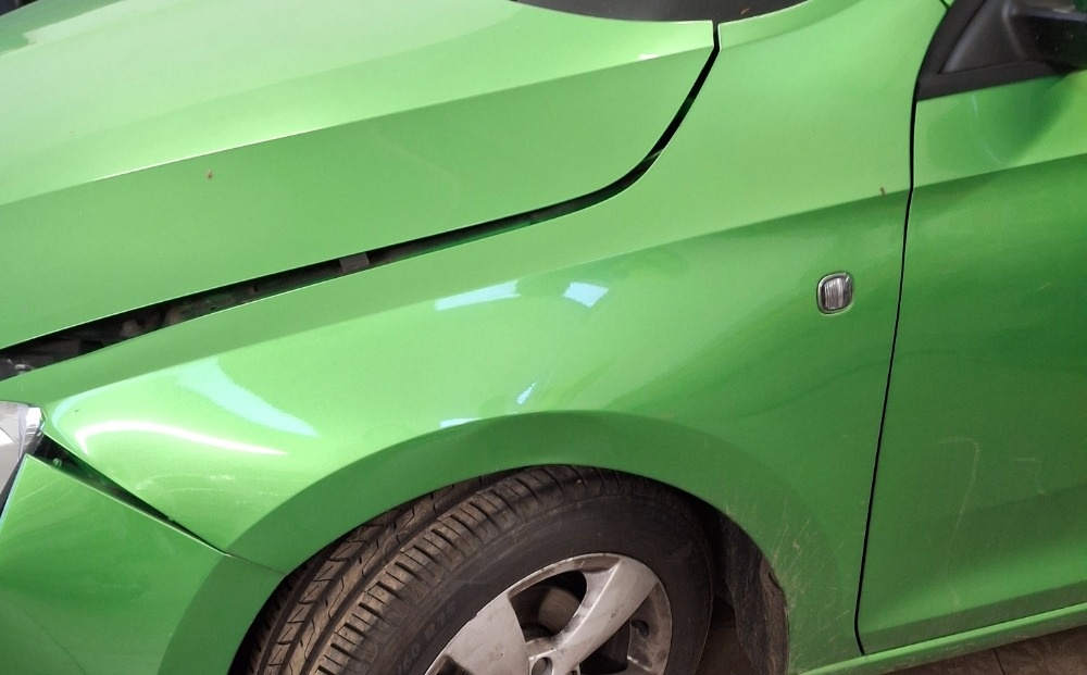 nd ze škoda Rapid 1.2.TSI 63kW, zelený
