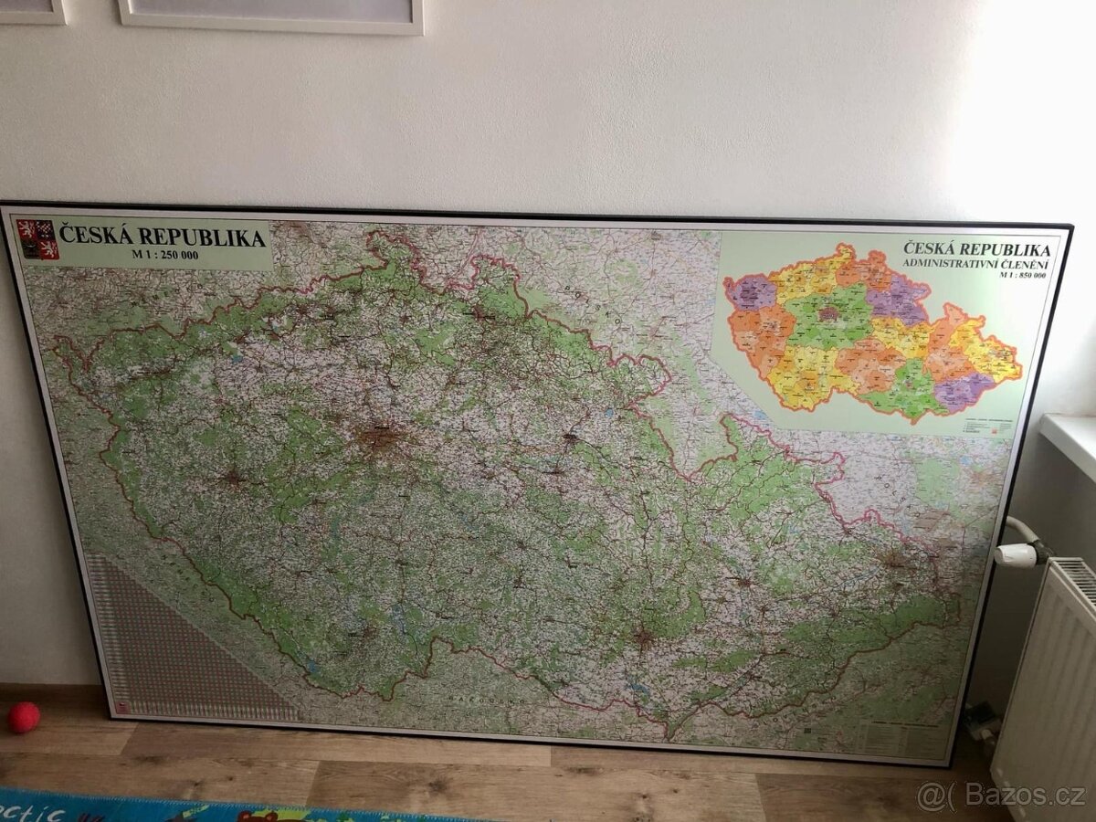 Mapa České republiky