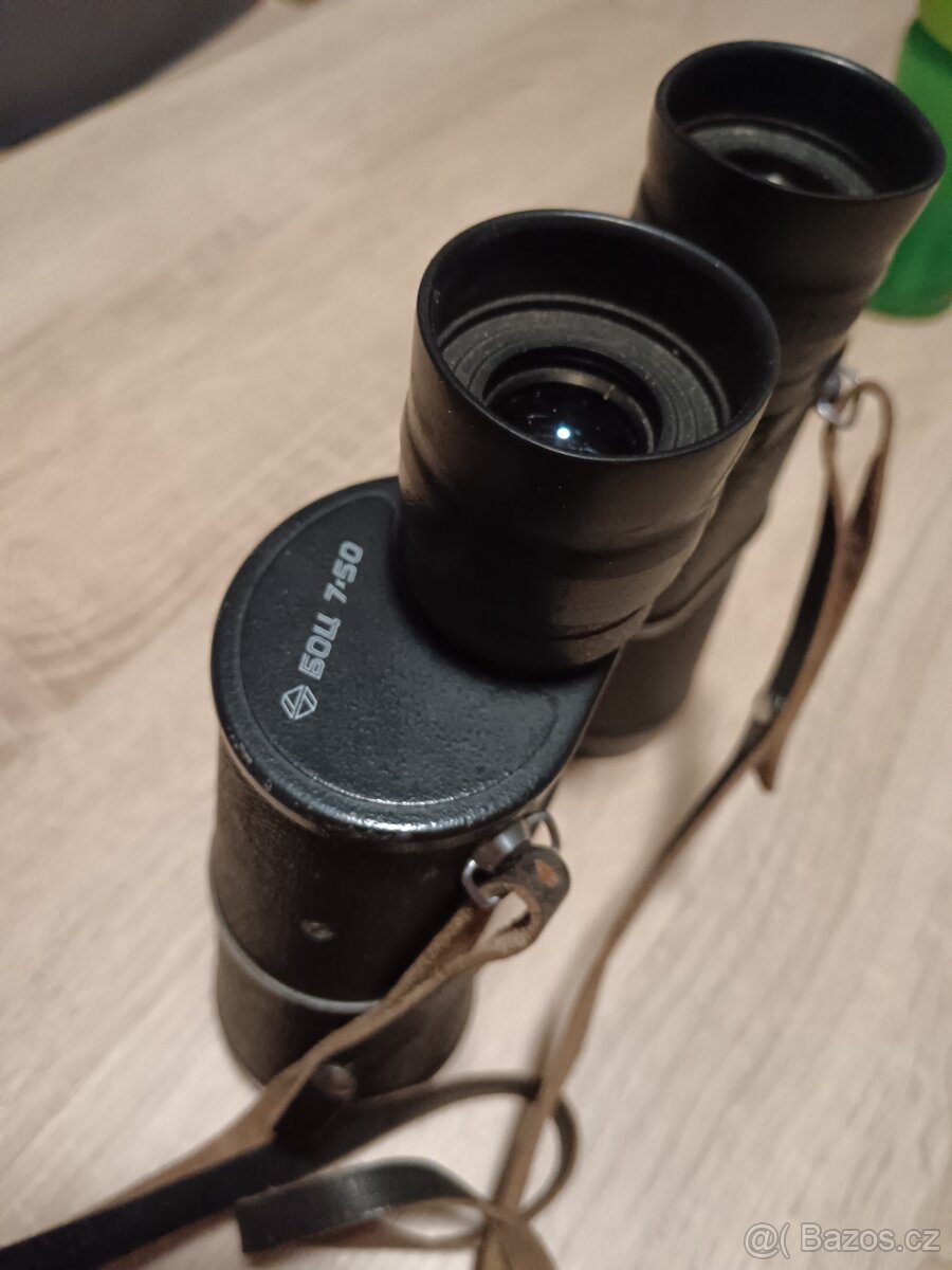 Sovětský dalekohled BOC 7x50 po servisu