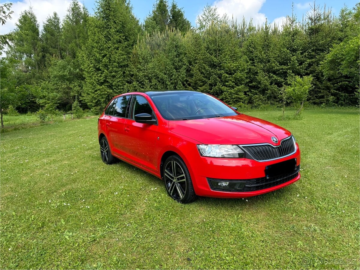 Škoda Rapid spaceback 1.2 tsi 77kw, xenon, vyhřívané sedačky
