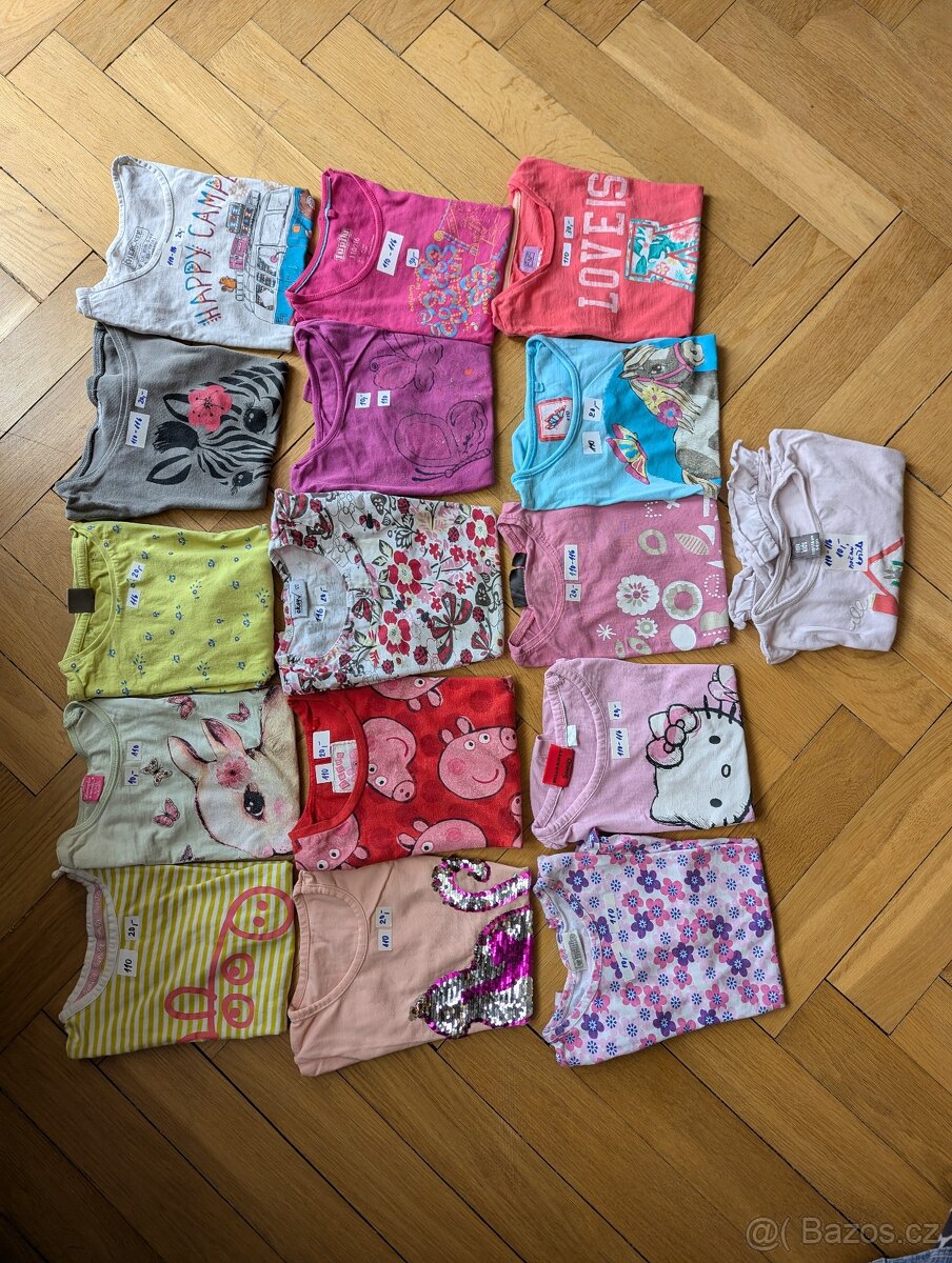 Mix / balík / sada / set oblečení 110 - 116 holčička
