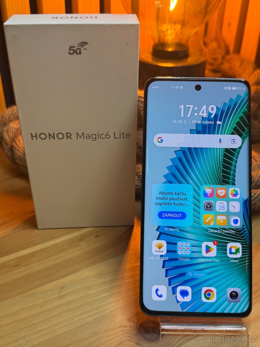 Honor Magic 6 Lite, 8/256 GB, Záruka 1/2027